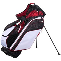 OGIO 2026 Woode Hybrid Golf Stand Bag, White/Black/Red