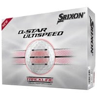 Srixon Q-Star Ultispeed Track Golf Ball, White