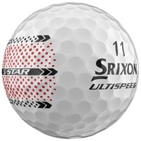Srixon Q-Star Ultispeed Track Golf Ball, White