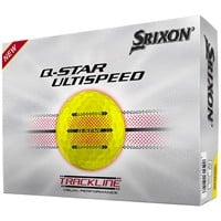 Srixon Q-Star Ultispeed Track Golf Ball, Yellow