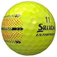 Srixon Q-Star Ultispeed Track Golf Ball, Yellow
