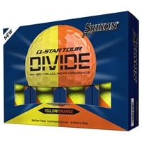 Srixon Q-Star Tour 6 Divide Golf Balls, Orange