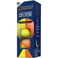 Srixon Q-Star Tour 6 Divide Golf Balls, Orange