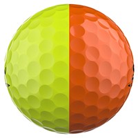 Srixon Q-Star Tour 6 Divide Golf Balls, Orange
