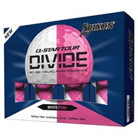 Srixon Q-Star Tour 6 Divide Golf Balls, Pink