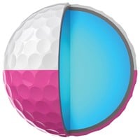 Srixon Q-Star Tour 6 Divide Golf Balls, Pink