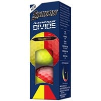 Srixon Q-Star Tour 6 Divide Golf Balls, Red