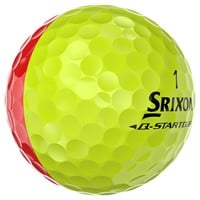 Srixon Q-Star Tour 6 Divide Golf Balls, Red