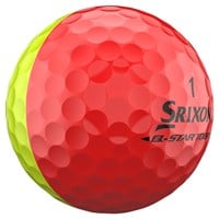 Srixon Q-Star Tour 6 Divide Golf Balls, Red