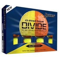 Srixon Q-Star Tour 6 Divide Golf Balls, Orange