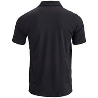 The Weather Company Mens Solid Performance Golf Polo, Black