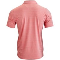 The Weather Company Mens Solid Performance Golf Polo, Coral