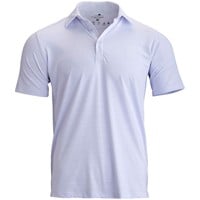 The Weather Company Mens Solid Performance Golf Polo, White