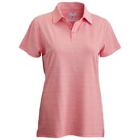 The Weather Company Womens Solid Performance Golf Polo, Coral