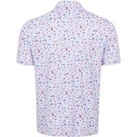 Greg Norman Men's ML75 American Dream Golf Polo, White