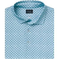 Greg Norman Men's ML75 Ballystone Golf Polo, Blue