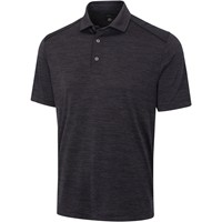 Greg Norman Mens Island Circuit Golf Polo, Black