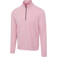 Greg Norman Mens Legend 1/4 Zip Golf Pullover, Red