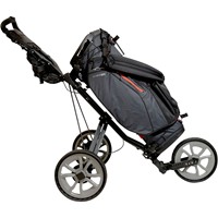 Sun Mountain Speed Cart X Golf Push Cart, Black/Grey