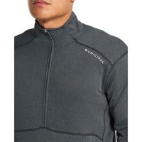 Municipal Mens Sportcross 1/4 Zip Golf Pullover, Black