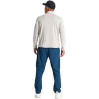 Municipal Mens Sportcross 1/4 Zip Golf Pullover, Silver