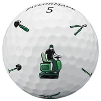 TaylorMade 2026 Season Opener TP5 Golf Ball, White/Green