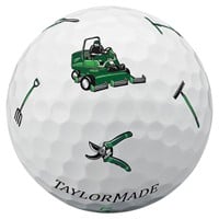 TaylorMade 2026 Season Opener TP5x Golf Ball, White/Green