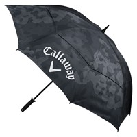 Callaway 26 Shield 64in Double Canopy Umbrella, Black/Camo
