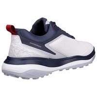 ECCO Mens LT1 Golf Shoes, White/Dark Blue
