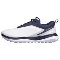 ECCO Mens LT1 Golf Shoes, White/Dark Blue