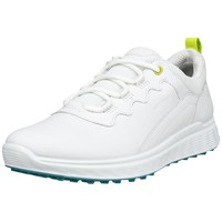 ECCO Womens S-Casual Sport Golf Shoes, White/Light Green