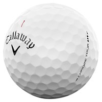 Callaway 2026 Chrome Tour Triple Diamond Golf Ball, White