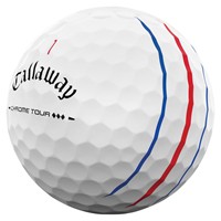 Callaway 2026 Chrome Tour Triple Diamond Triple Track Golf Ball, White
