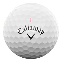 Callaway 2026 Chrome Tour Triple Diamond Personalized White Golf Balls, White