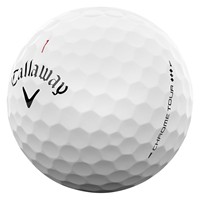 Callaway 2026 Chrome Tour Triple Diamond Personalized White Golf Balls, White