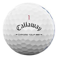 Callaway 2026 Chrome Tour TD Triple Track Personalized White Golf Balls, White