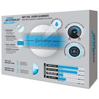 TaylorMade 2026 Tour Response Stripe Golf Ball, White/Blue