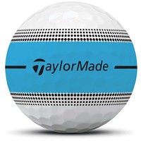 TaylorMade 2026 Tour Response Stripe Golf Ball, White/Blue