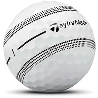 TaylorMade 2026 Tour Response Stripe Golf Ball, Clear
