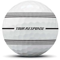 TaylorMade 2026 Tour Response Stripe Golf Ball, Clear