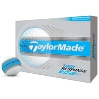 TaylorMade 2026 Tour Response Stripe Golf Ball, White/Blue