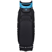 TaylorMade Spider Tour Staff Bag, Black/Blue