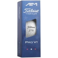 Titleist Pro V1 USA Golf Balls, White
