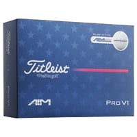 Titleist Pro V1 USA Golf Balls, White