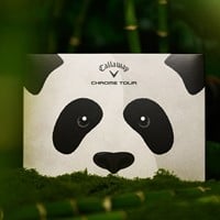 Callaway Chrome Tour Panda L.E. Golf Balls, White