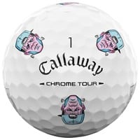 Callaway Chrome Tour Halloween L.E. Golf Balls, White