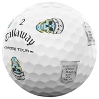 Callaway Chrome Tour Halloween L.E. Golf Balls, White
