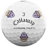 Callaway Chrome Tour Halloween L.E. Golf Balls, White