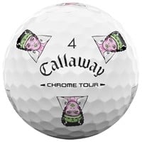 Callaway Chrome Tour Halloween L.E. Golf Balls, White