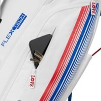 TaylorMade 2026 PGA Championship Stand Bag, White/Red/Blue